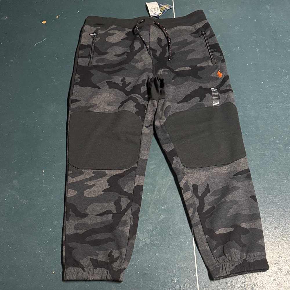 Ralph Lauren Charcoal Camouflage Pants